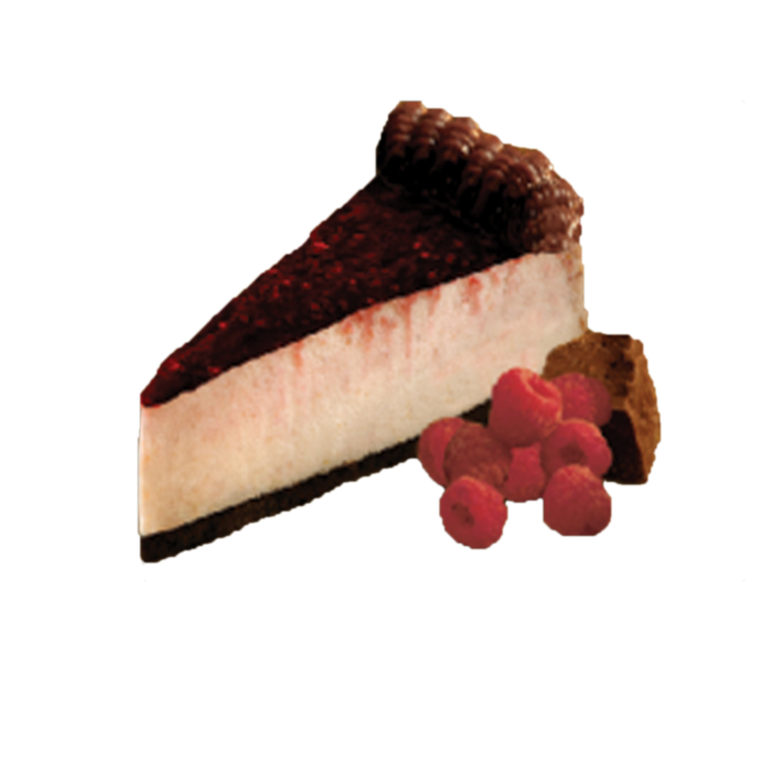 Raspberry Fudge Cheesecake